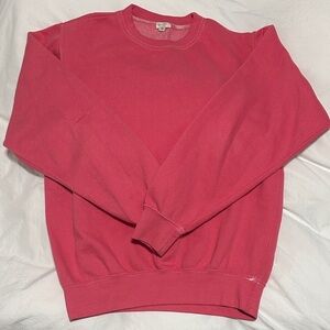 Brandy Melville - Red Crew Neck Sweatshirt (Size: S)